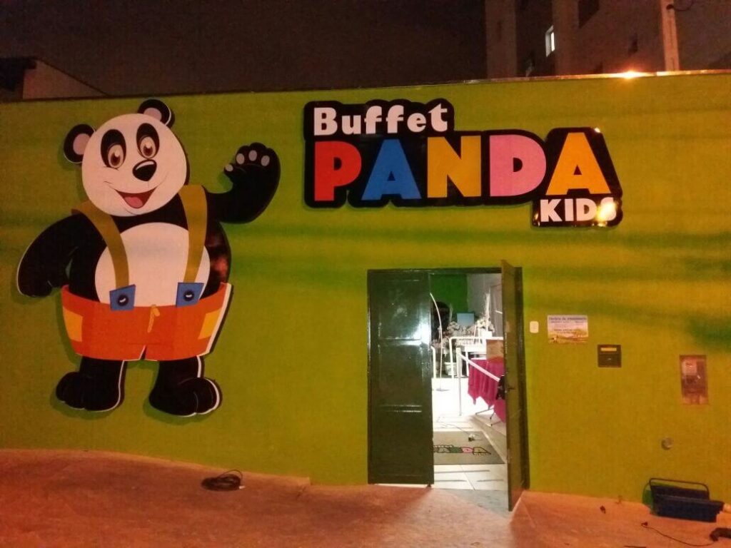 Facahadas Comerciais Buffet Panda New Signs Campinas
